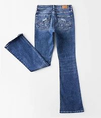 Girls - Mid-Rise Tailored Boot Stretch Jean