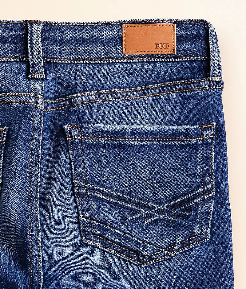 Girls - Mid-Rise Tailored Boot Stretch Jean