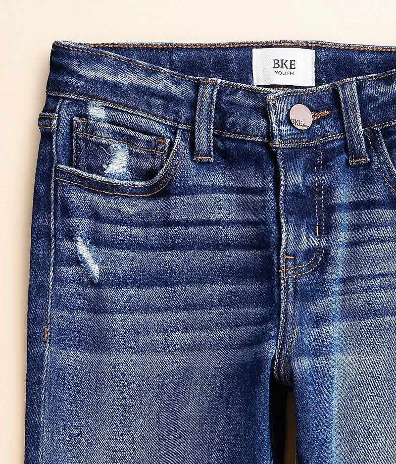 Girls - Mid-Rise Tailored Boot Stretch Jean