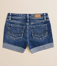Girls - Mid-Rise Stretch Cuffed Short