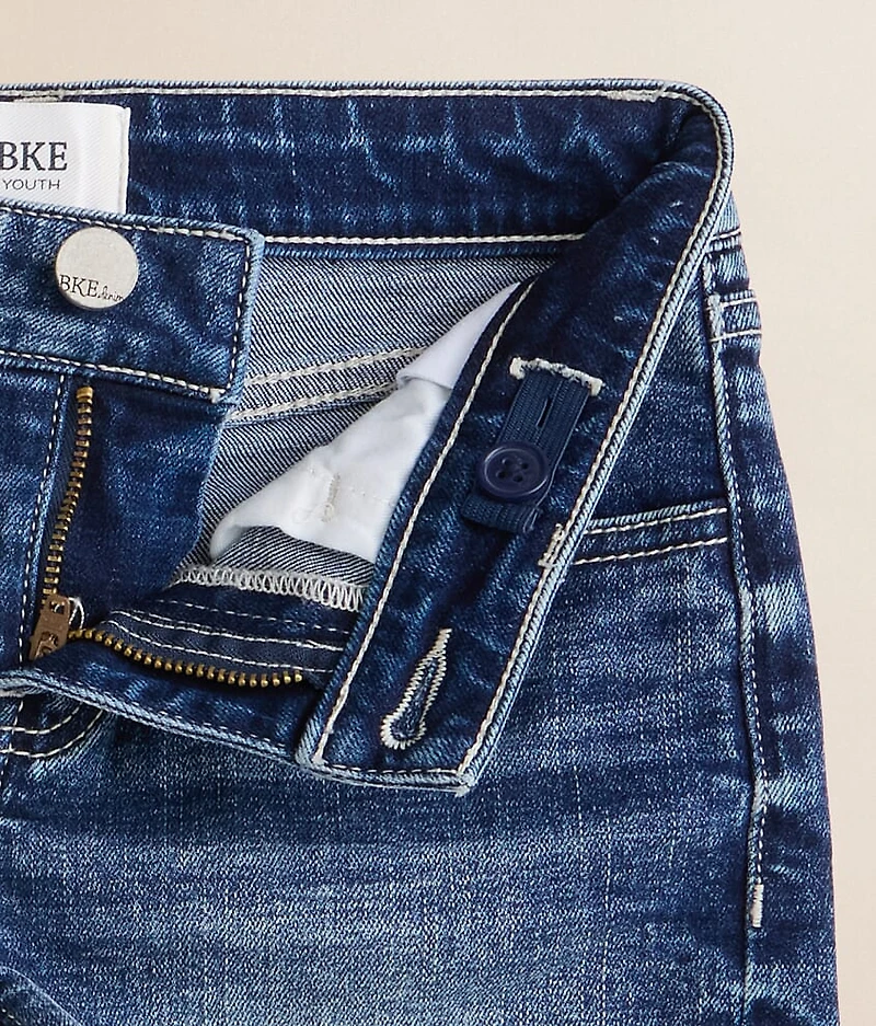 Girls - Mid-Rise Stretch Cuffed Short