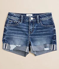 Girls - Mid-Rise Stretch Cuffed Short