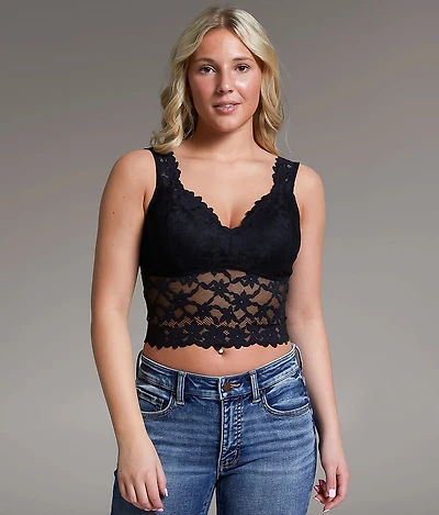 Floral Lace Full Coverage Bralette