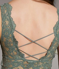 Floral Lace Full Coverage Bralette