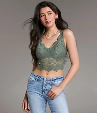 Floral Lace Full Coverage Bralette