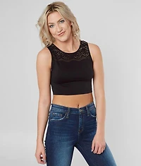 Shredded High Neck Bralette