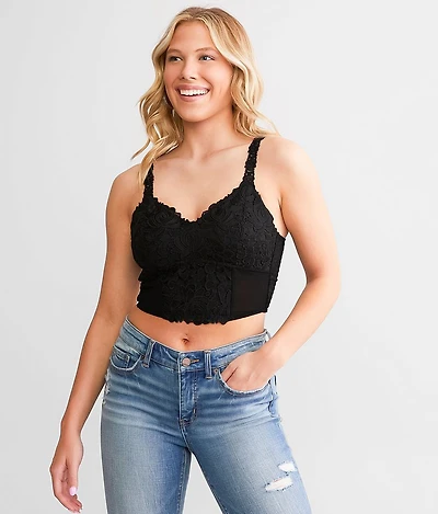 Floral Lace Full Coverage Bralette