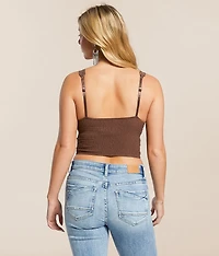 Embroidered Lace Full Coverage Bralette