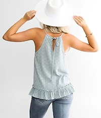 Ruffled Tank Top