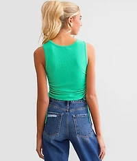 Cut-Out Tank Top