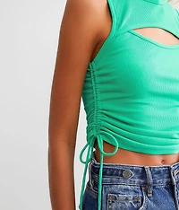 Cut-Out Tank Top