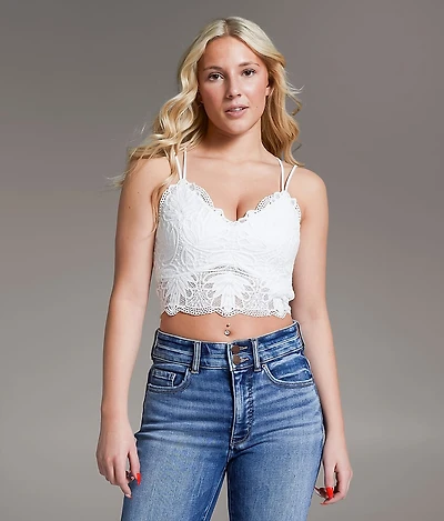 Floral Crochet Brami