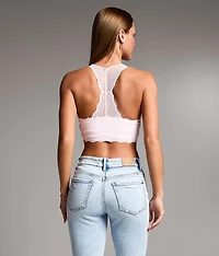 Swiss Dot Mesh Bralette