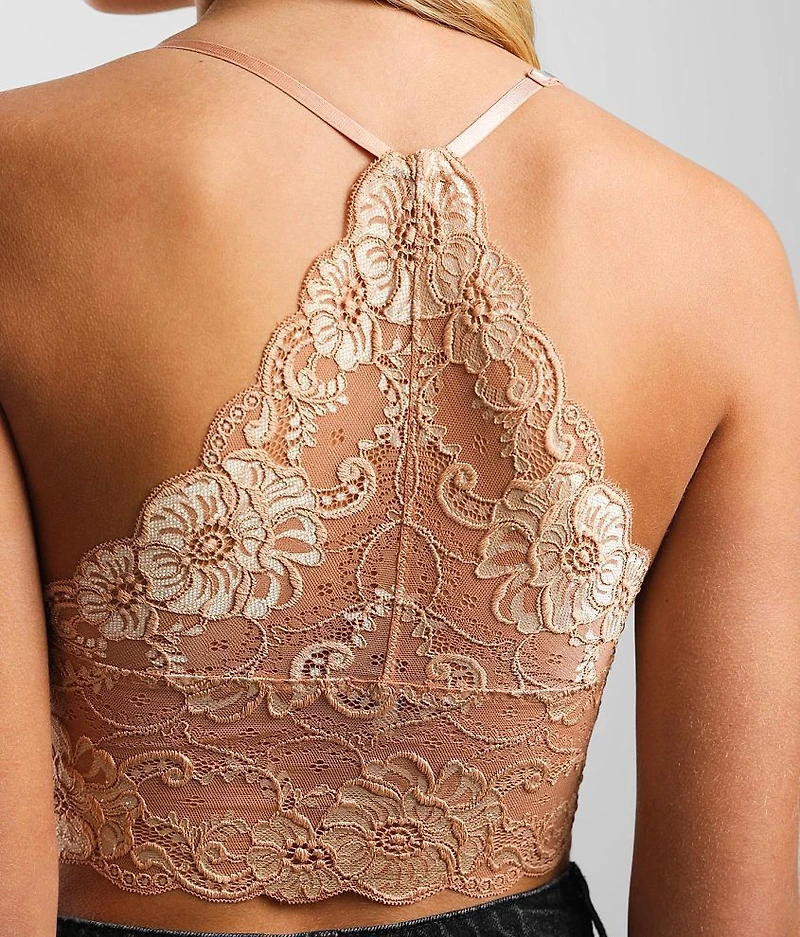 Full Coverage Lined Lace Bralette