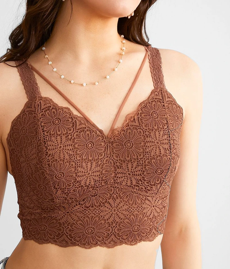 Floral Lace Full Coverage Bralette