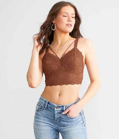 Floral Lace Full Coverage Bralette