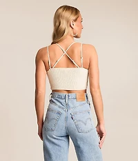 Floral Crochet Lace Brami