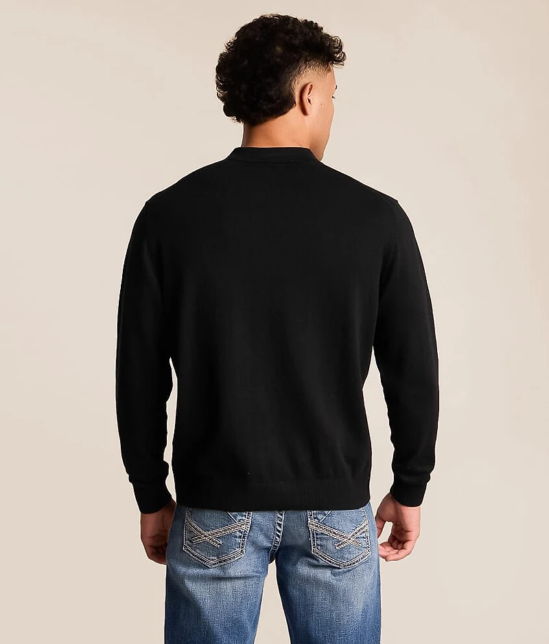 Emil Quarter Zip Polo Sweater
