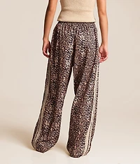 Leopard Print Wide Leg Pant