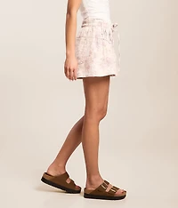 Pleated Floral Short