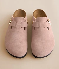 Boston Suede Clog