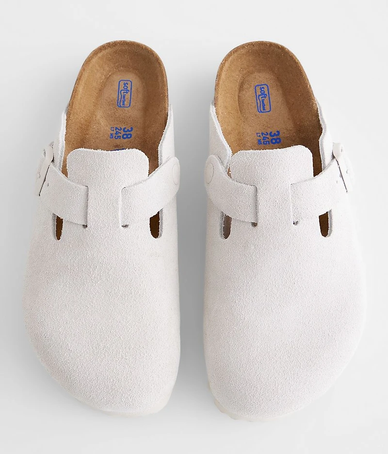 Boston Soft Suede Clog