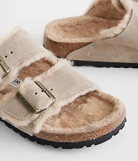 Arizona Suede Shearling Sandal