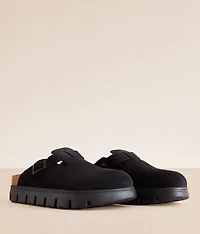 Boston Chunky Suede Clog