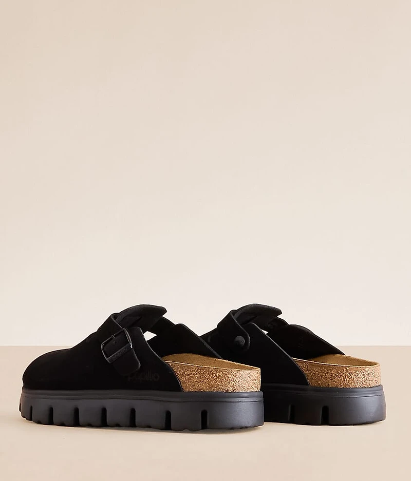 Boston Chunky Suede Clog