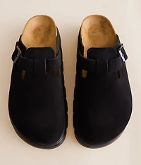 Boston Chunky Suede Clog