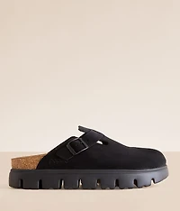Boston Chunky Suede Clog
