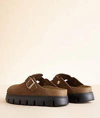 Boston Chunky Leather Clog
