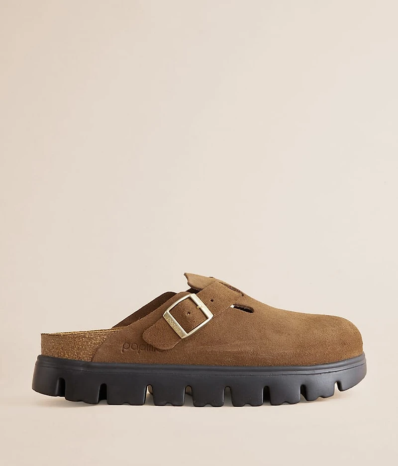 Boston Chunky Leather Clog