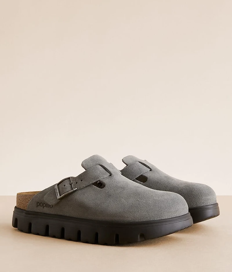 Boston Chunky Suede Clog