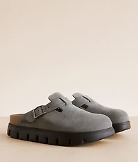 Boston Chunky Suede Clog