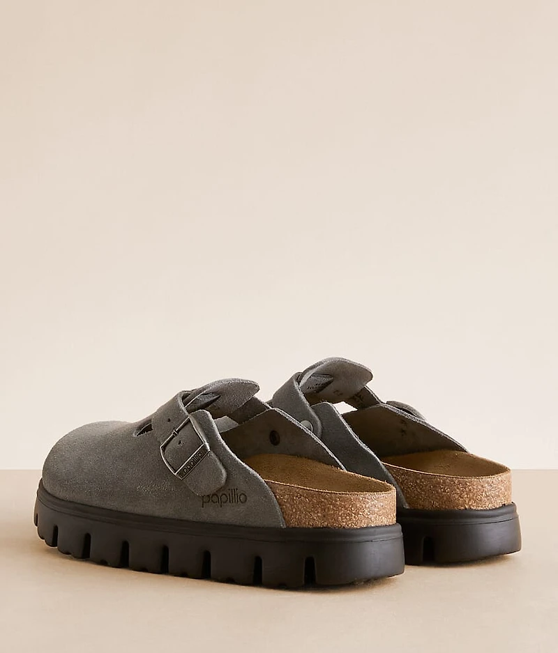 Boston Chunky Suede Clog
