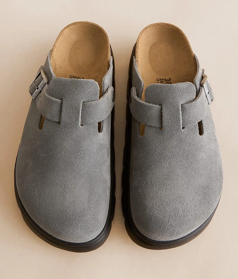 Boston Chunky Suede Clog