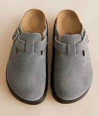 Boston Chunky Suede Clog