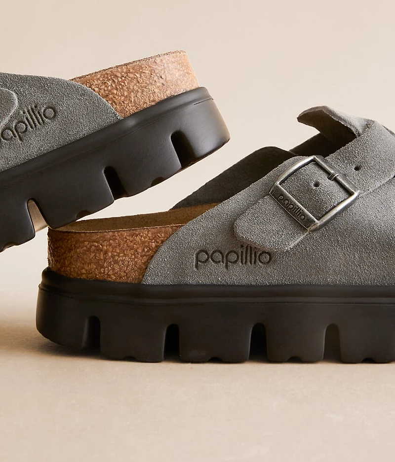 Boston Chunky Suede Clog