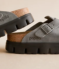 Boston Chunky Suede Clog