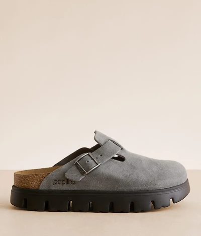 Boston Chunky Suede Clog
