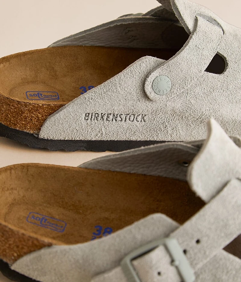 Boston Soft Suede Clog