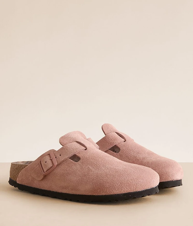 Boston Varsity Suede Clog