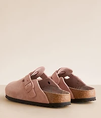 Boston Varsity Suede Clog