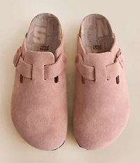 Boston Varsity Suede Clog