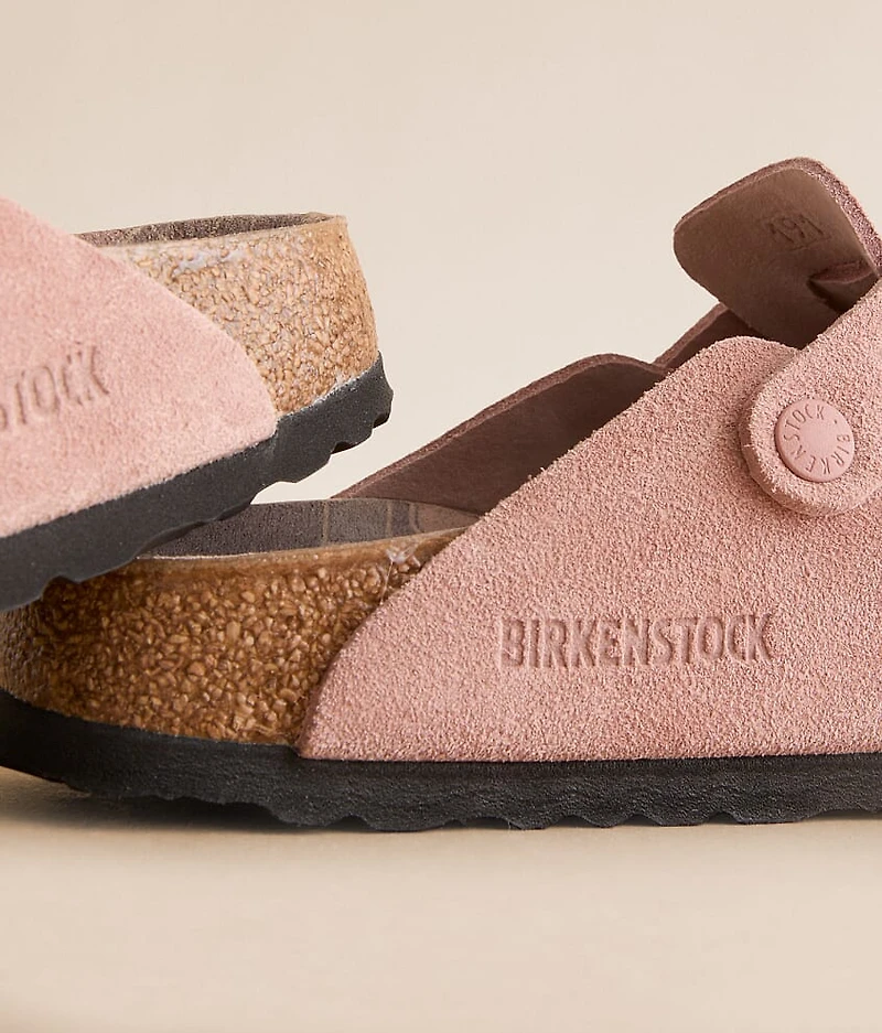 Boston Varsity Suede Clog
