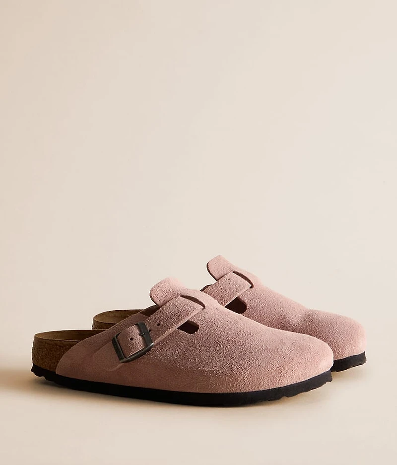 Boston Suede Clog