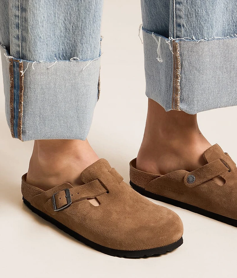 Boston Suede Clog