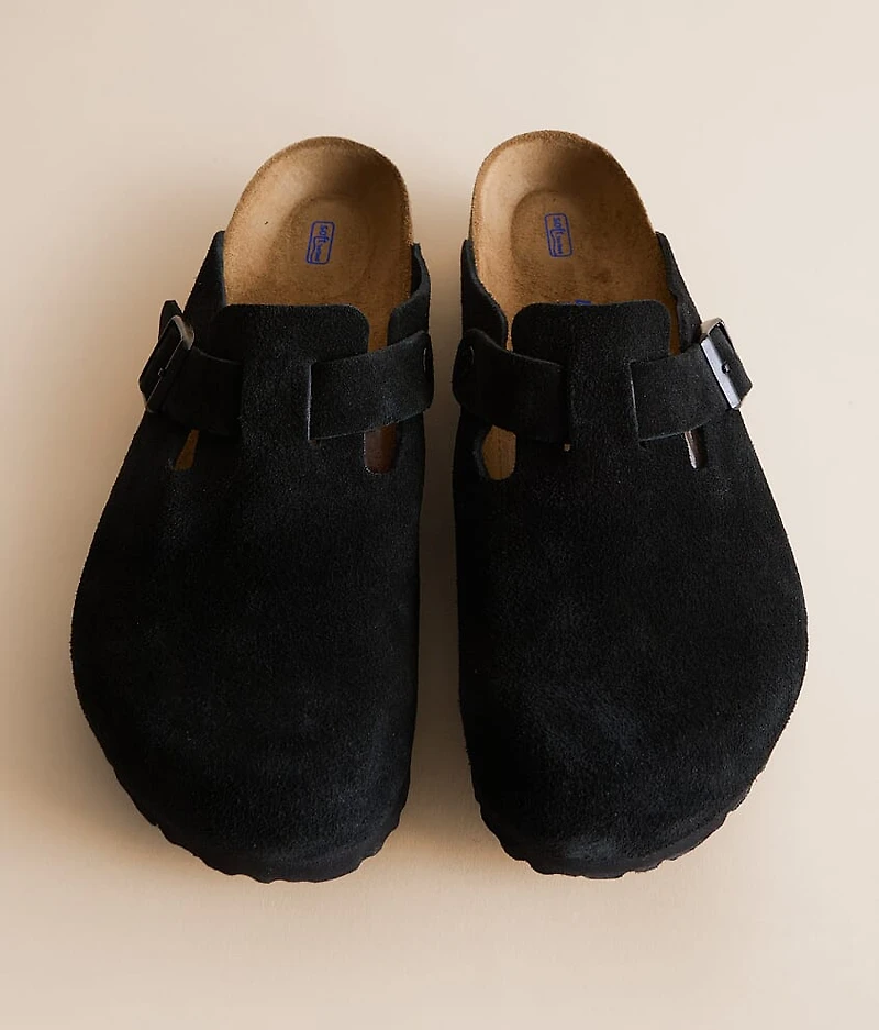 Boston Soft Suede Clog