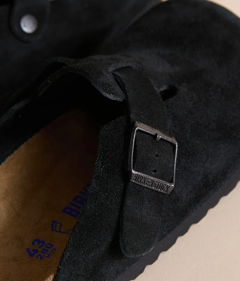 Boston Soft Suede Clog